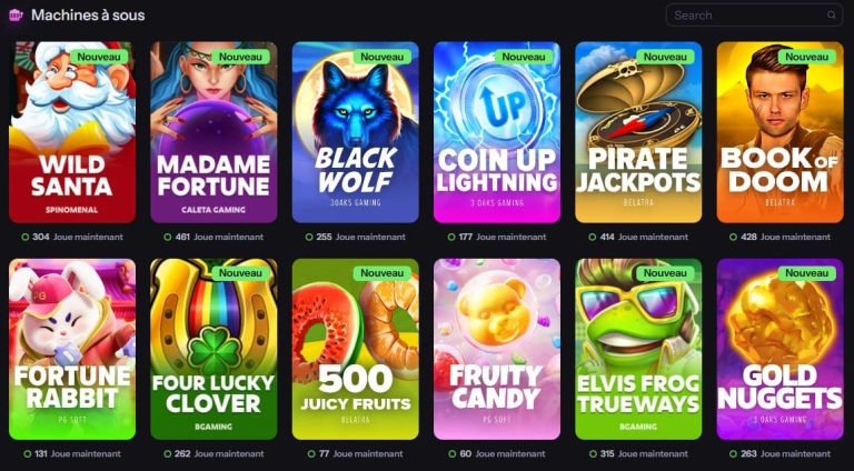 Blazebet Casino machines à sous